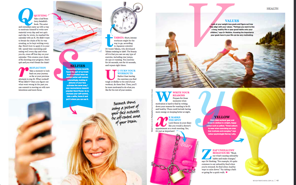 Weight Watchers Magazine April 2013